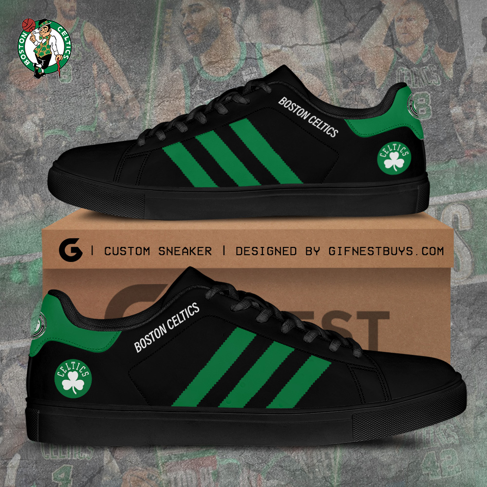 JWFancy Boston Celtics Skate Stan Shoes Sneakes For Men And Women