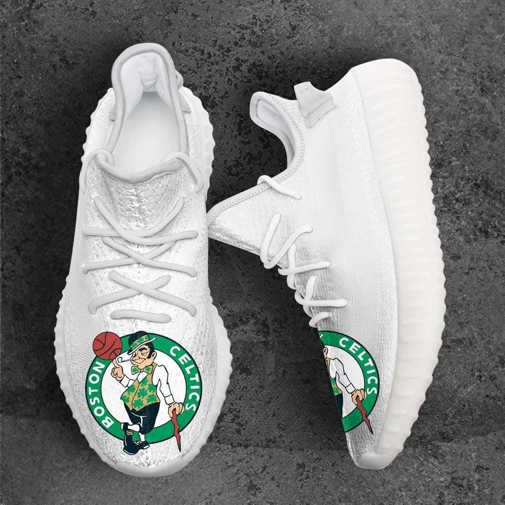 JWFancy Boston Celtics Yeezy Boost Shoes For Men And Women
