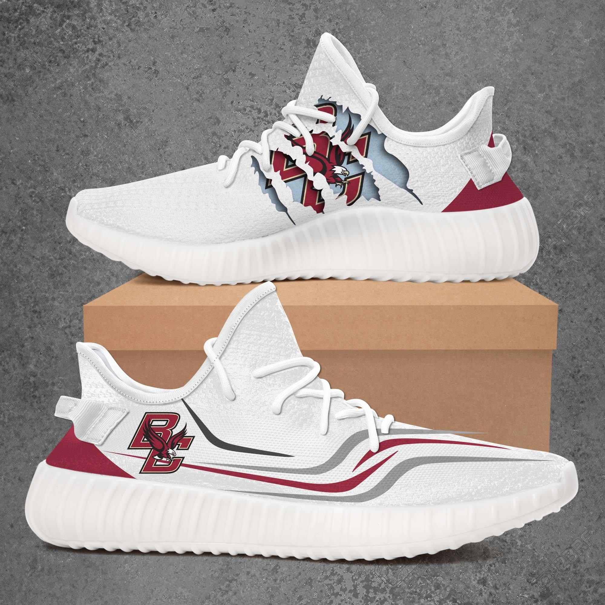 JWFancy Boston College Eagles Yeezy Boost Shoes For Men And Women