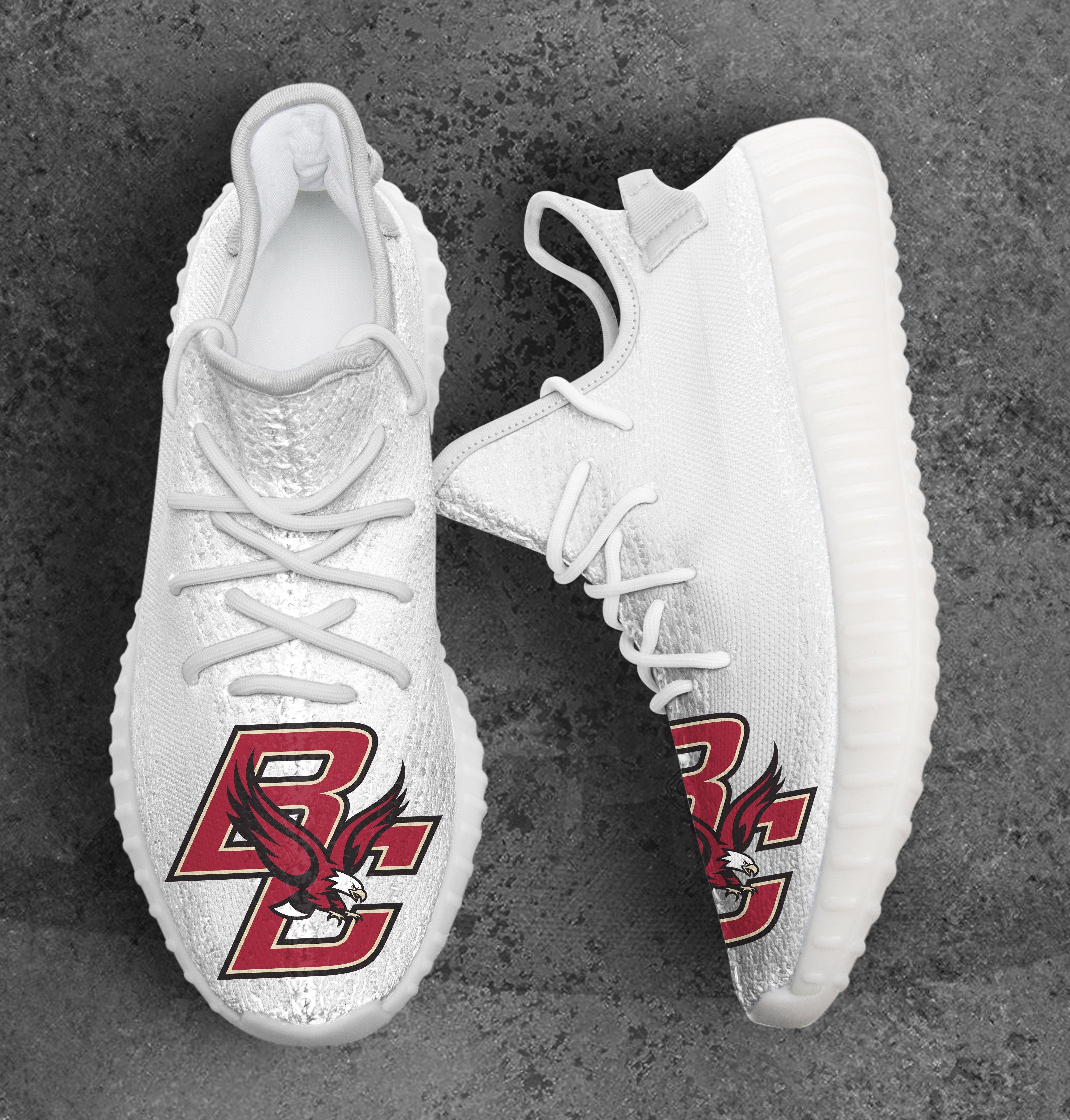 JWFancy Boston College Eagles Yeezy Boost Shoes For Men And Women