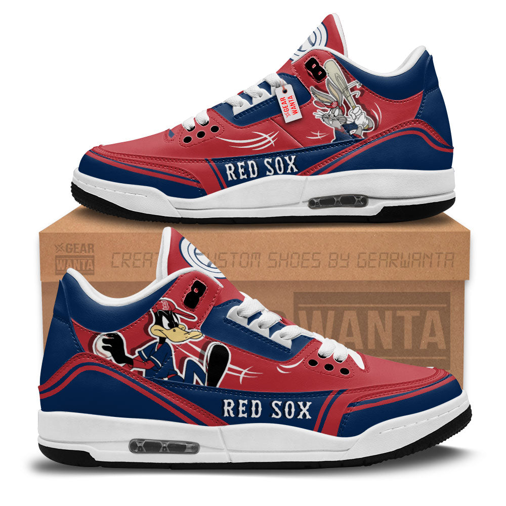 JWFancy Boston Red Sox AJ3 Sneakers Shoes For Men And Women