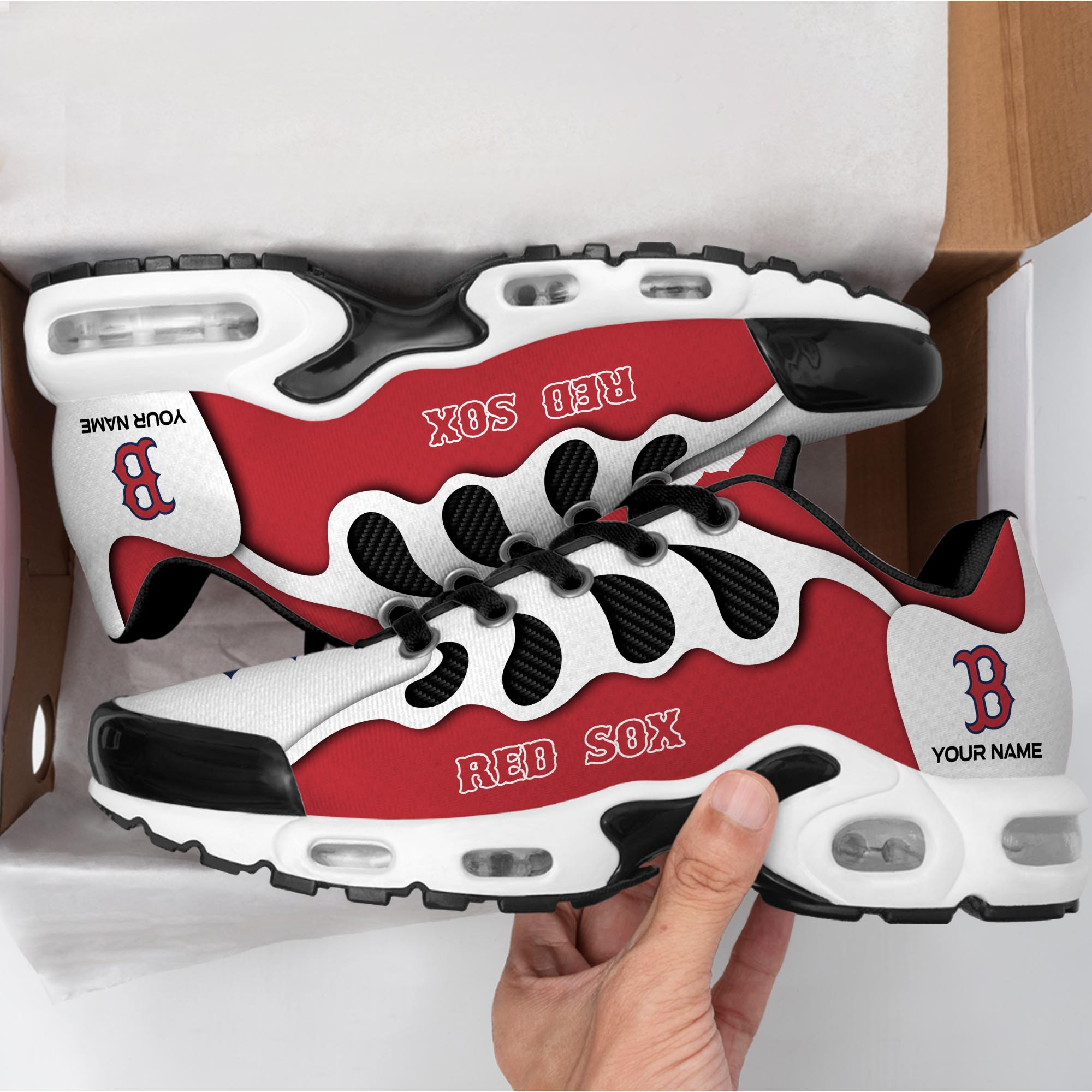 JWFancy Boston Red Sox TN Shoes Sneakers For Men And Women