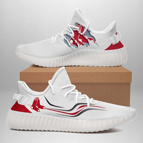 JWFancy Boston Red Sox Yeezy Boost Shoes For Men And Women