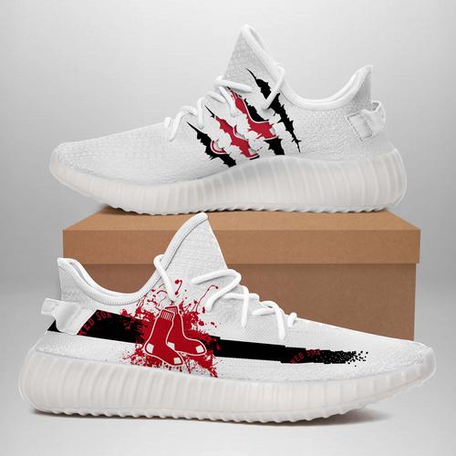JWFancy Boston Red Sox Yeezy Boost Shoes For Men And Women