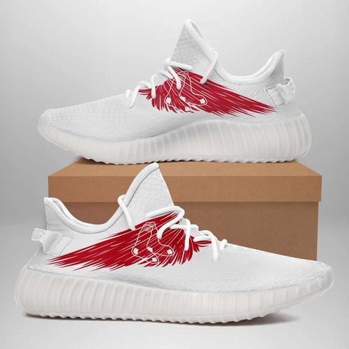 JWFancy Boston Red Sox Yeezy Boost Shoes For Men And Women