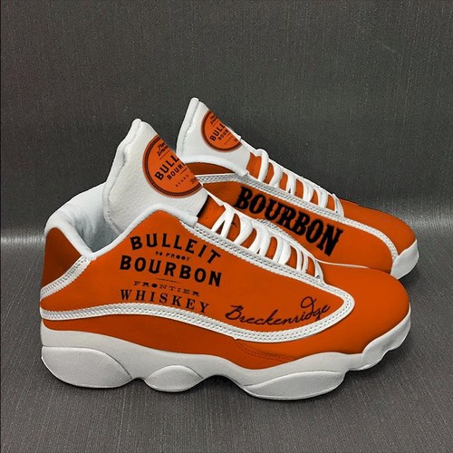 JWFancy Bourbon Whiskey AJ13 Sneakers Shoes For Men And Women