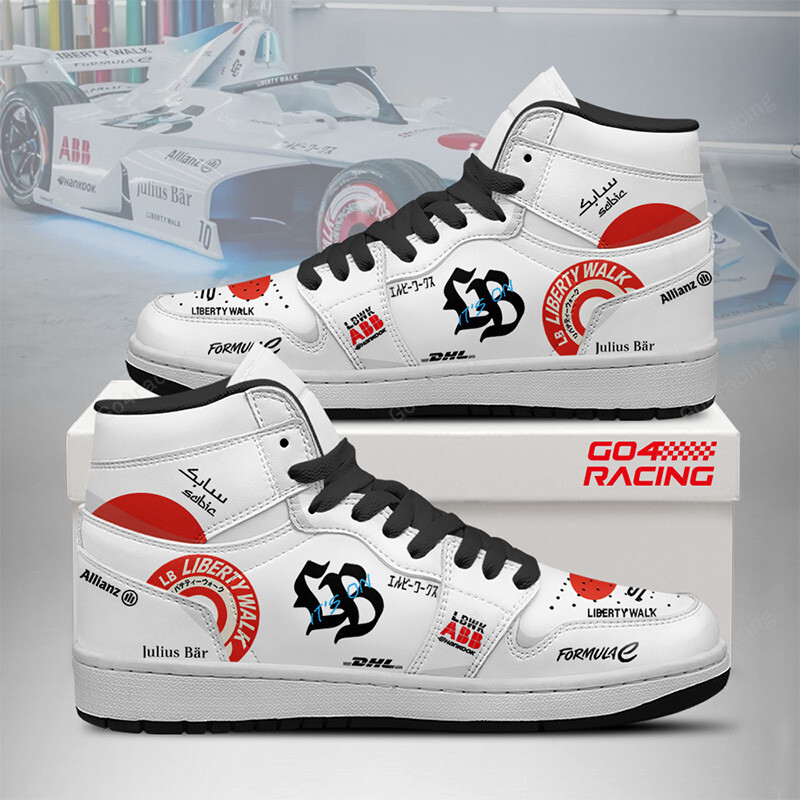 JWFancy Brawn GP Formula AJ1 High Sneakers Shoes For Men And Women