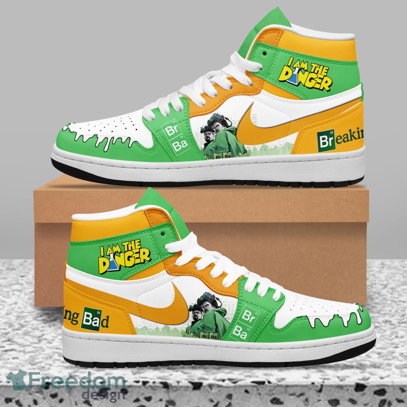 JWFancy Breaking Bad AJ1 High Sneakers Shoes For Men And Women