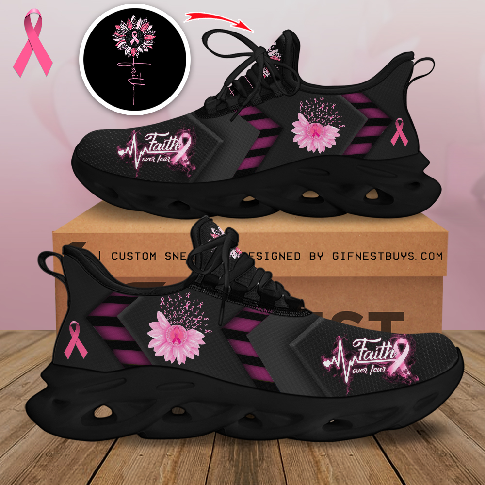 JWFancy Breast Cancer Awareness Max Soul Shoes Sneakers For Men And Women