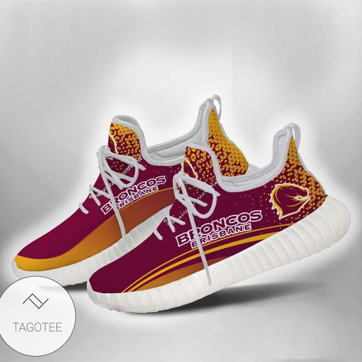 JWFancy Brisbane Broncos Reze Sneakers Shoes For Men And Women