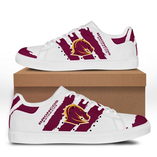 JWFancy Brisbane Broncos Skate Stan Shoes Sneakes For Men And Women