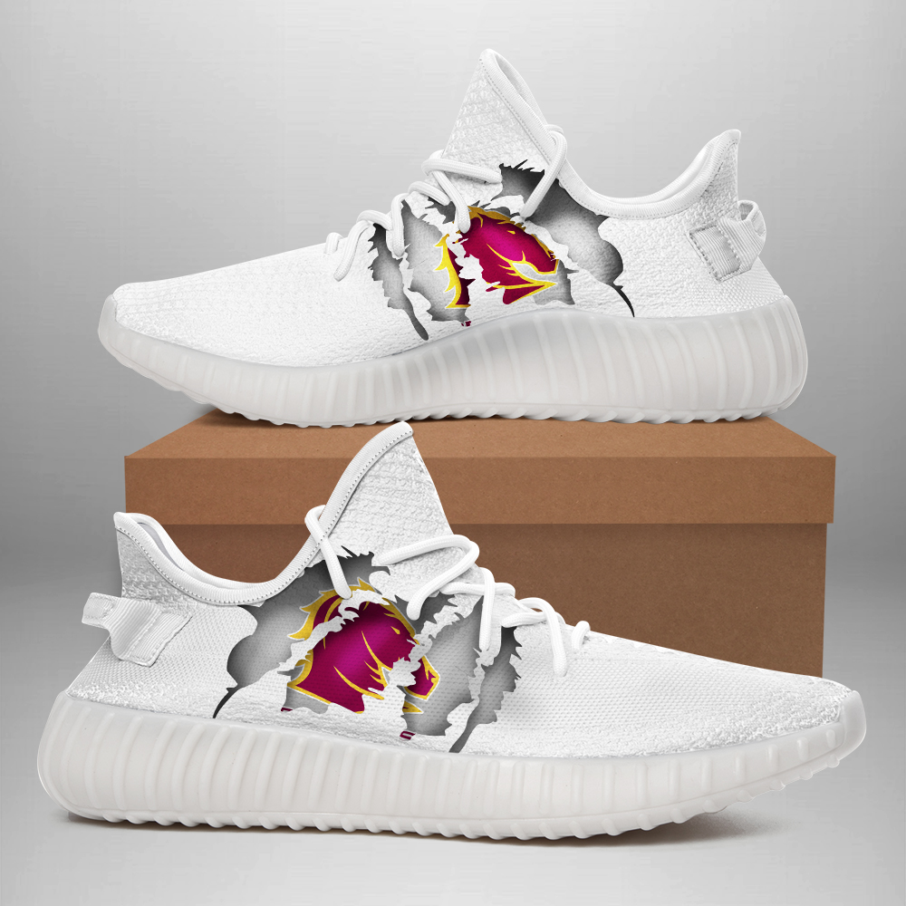 JWFancy Brisbane Broncos Yeezy Boost Shoes For Men And Women