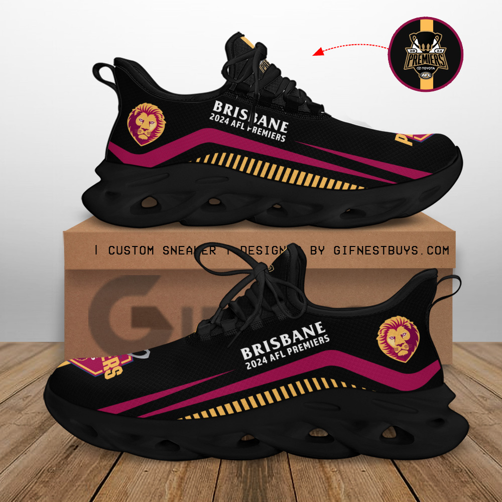 JWFancy Brisbane Lions Max Soul Shoes Sneakers For Men And Women
