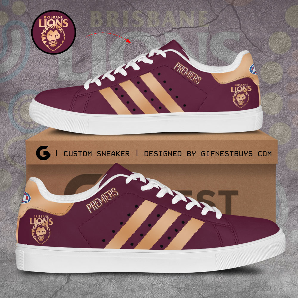 JWFancy Brisbane Lions Skate Stan Shoes Sneakes For Men And Women