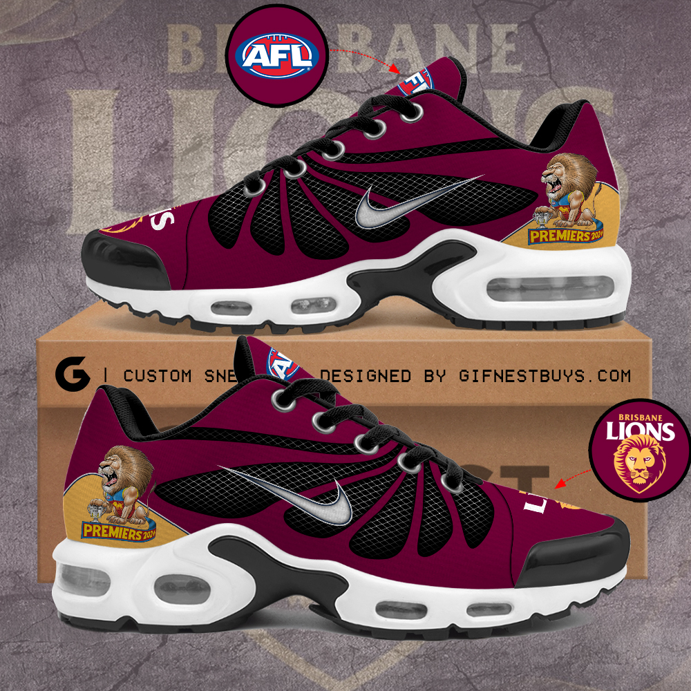 JWFancy Brisbane Lions TN Shoes Sneakers For Men And Women