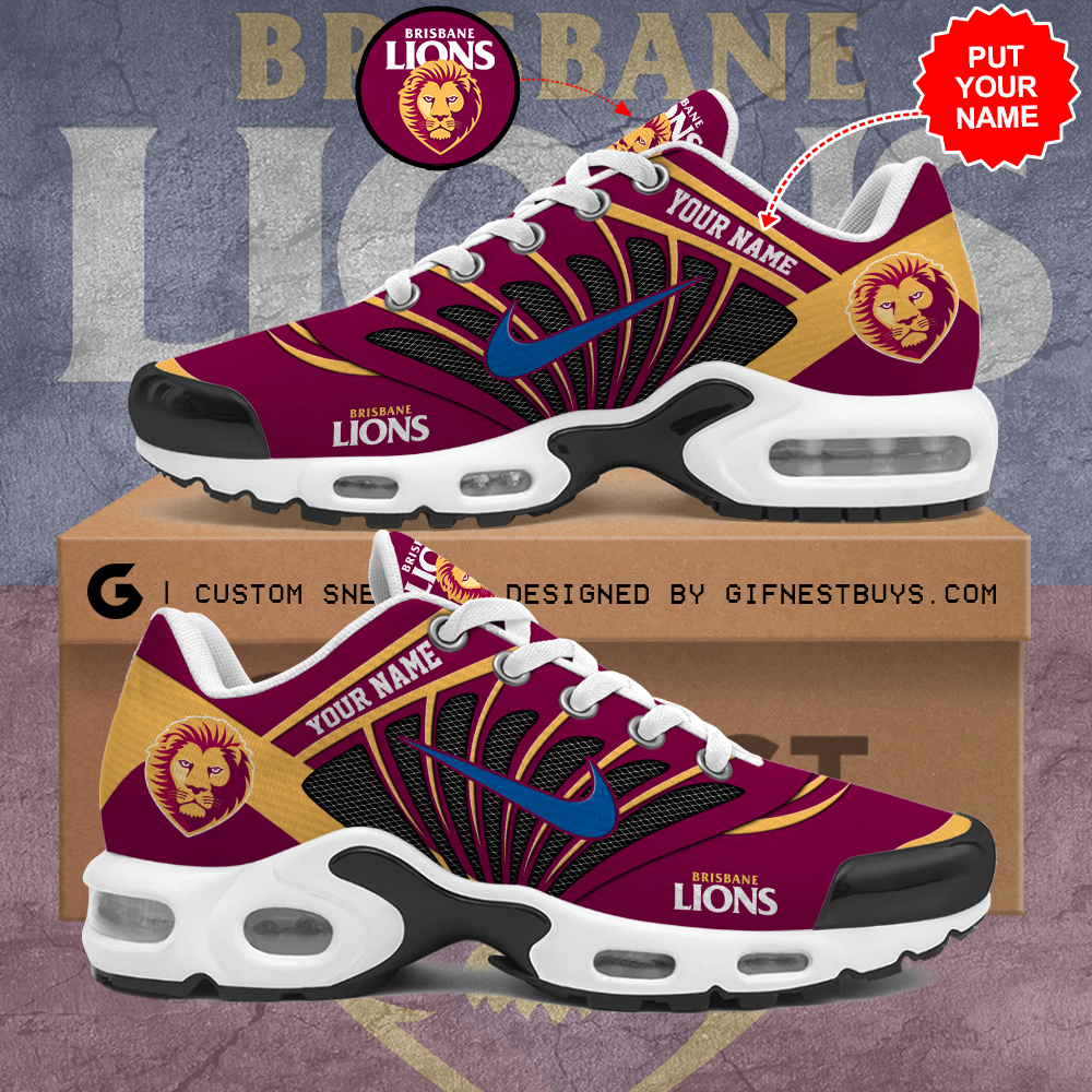 JWFancy Brisbane Lions TN Shoes Sneakers For Men And Women