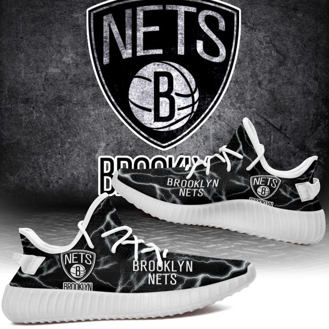 JWFancy Brooklyn Nets Yeezy Boost Shoes For Men And Women