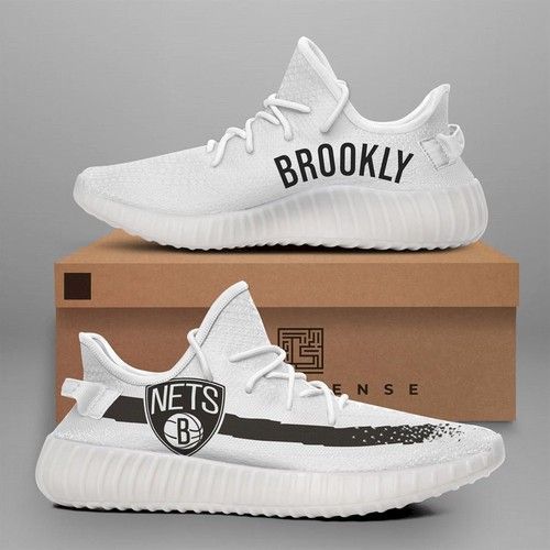 JWFancy Brooklyn Nets Yeezy Boost Shoes For Men And Women