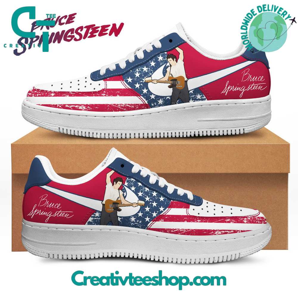 JWFancy Bruce Springsteen Air Low-Top Sneakers Shoes For Men And Women
