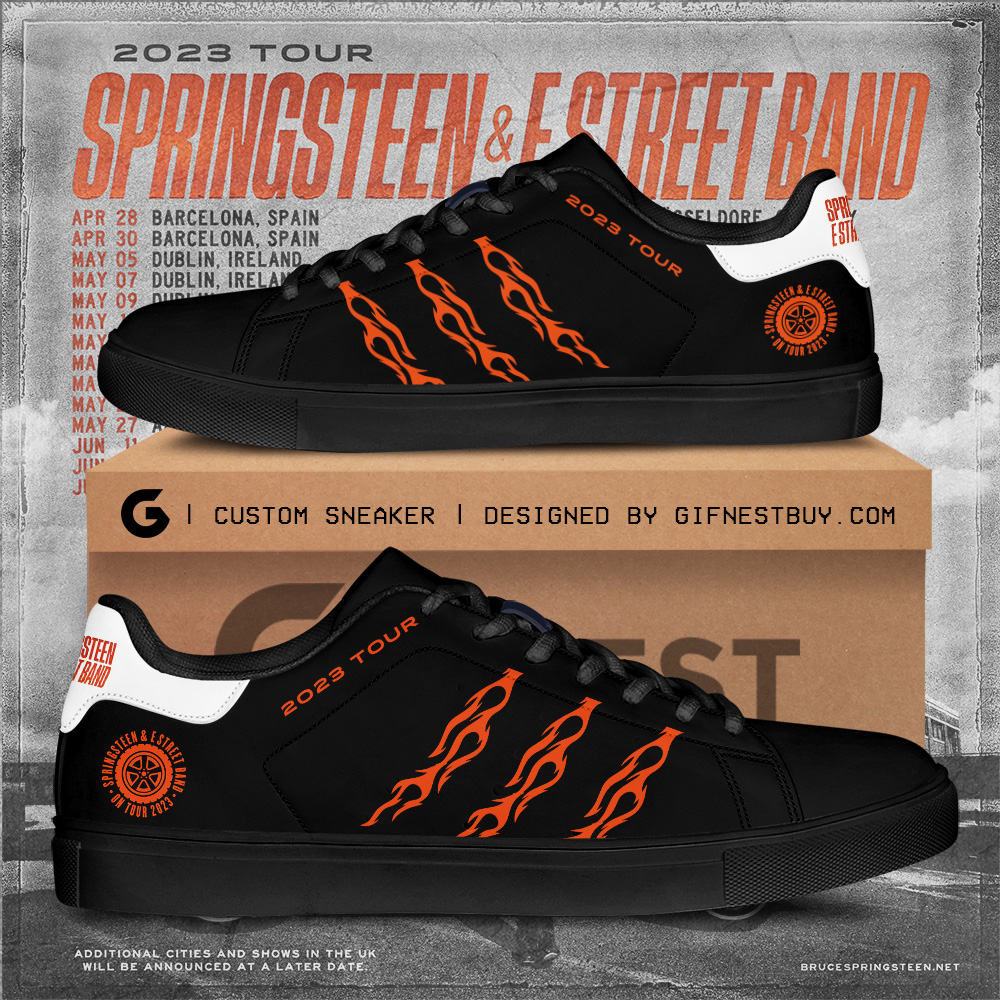 JWFancy Bruce Springsteen Skate Stan Shoes Sneakes For Men And Women