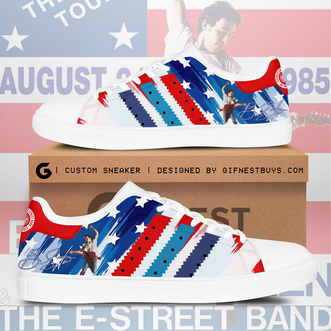 JWFancy Bruce Springsteen Skate Stan Shoes Sneakes For Men And Women