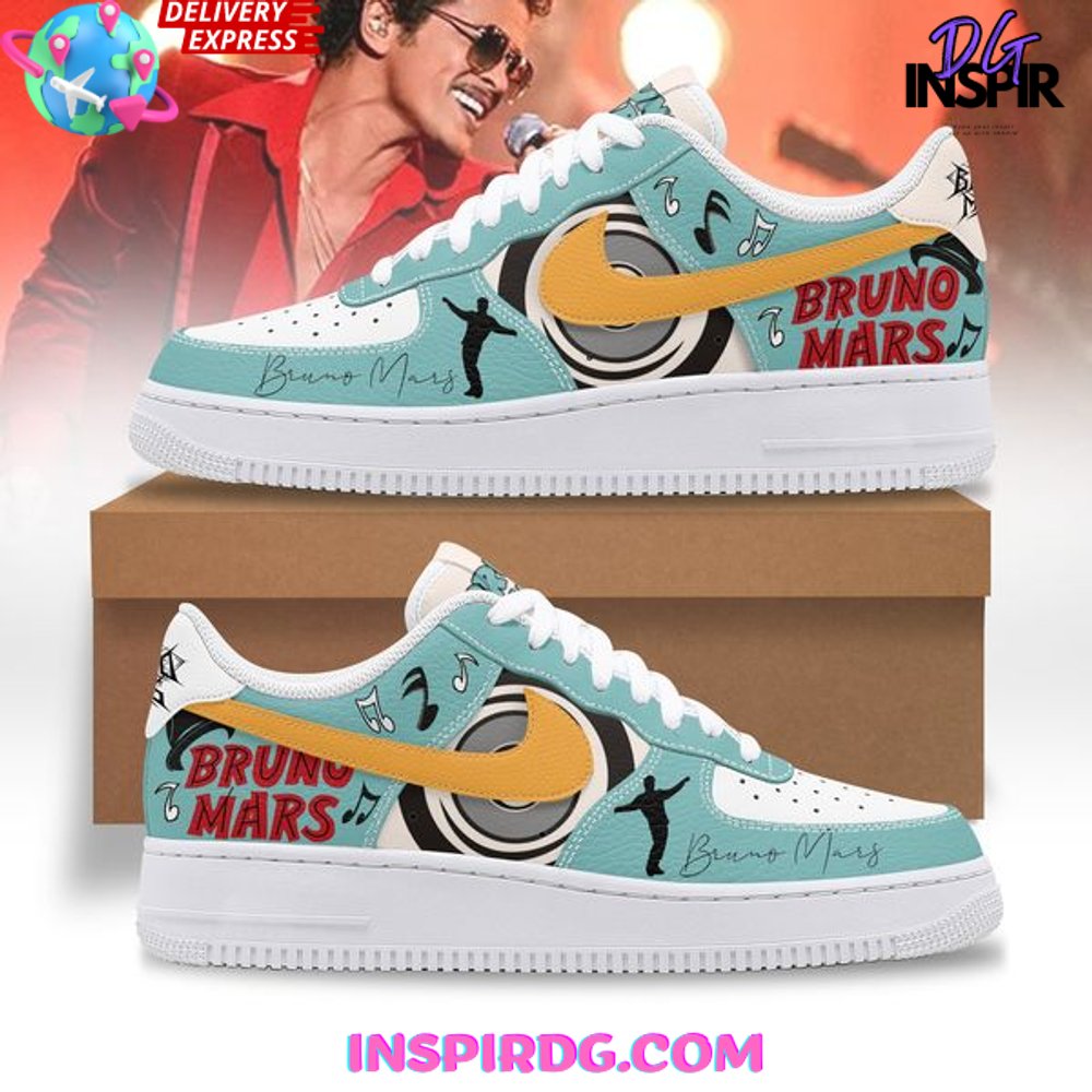 JWFancy Bruno Mars 24K Magic Air Low-Top Sneakers Shoes For Men And Women