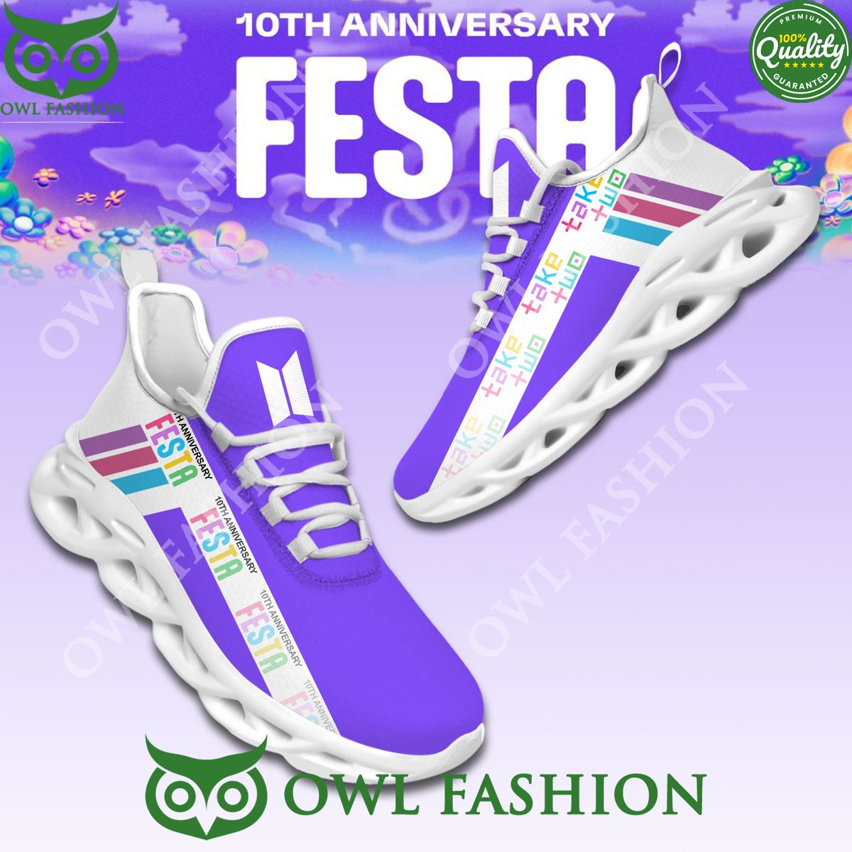JWFancy BTS Max Soul Shoes Sneakers For Men And Women