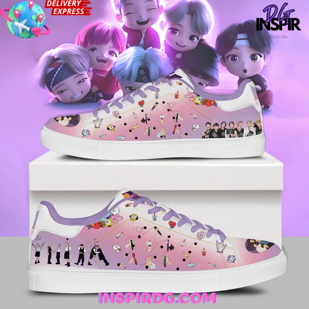 JWFancy BTS Skate Stan Shoes Sneakes For Men And Women