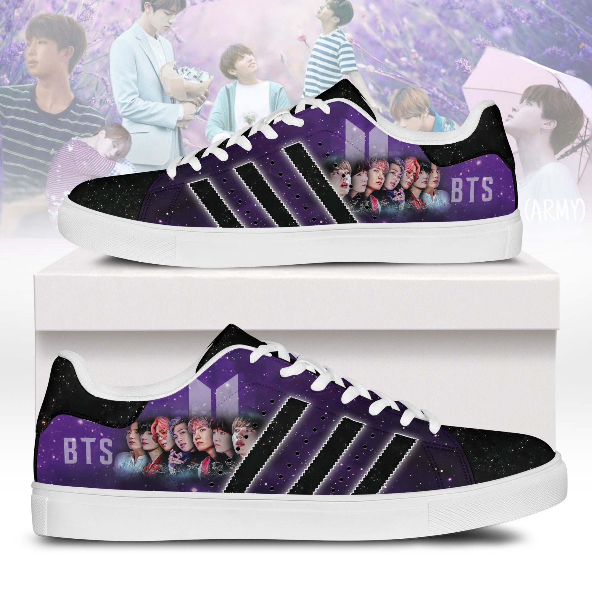JWFancy BTS Skate Stan Shoes Sneakes For Men And Women