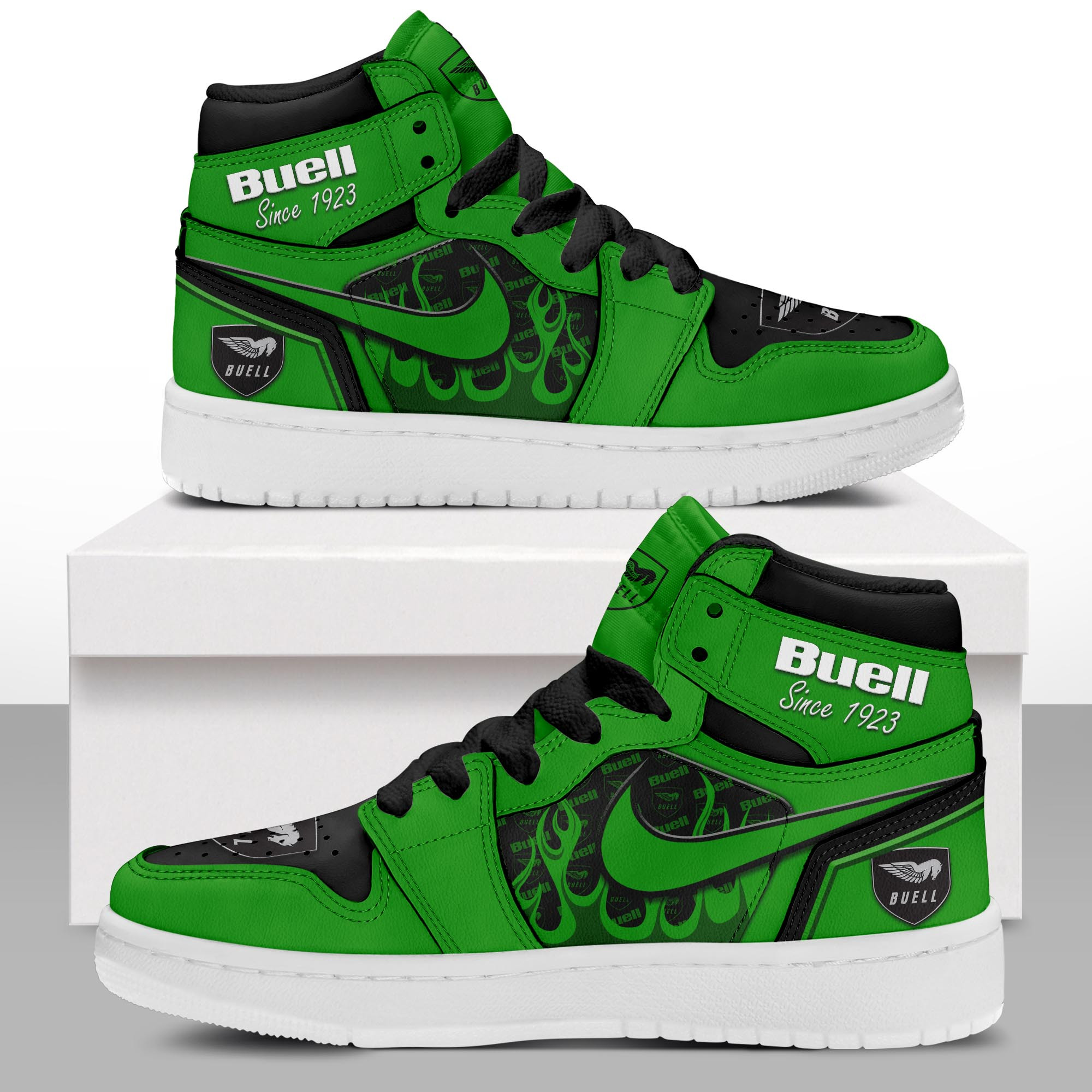 JWFancy Buell AJ1 High Sneakers Shoes For Men And Women