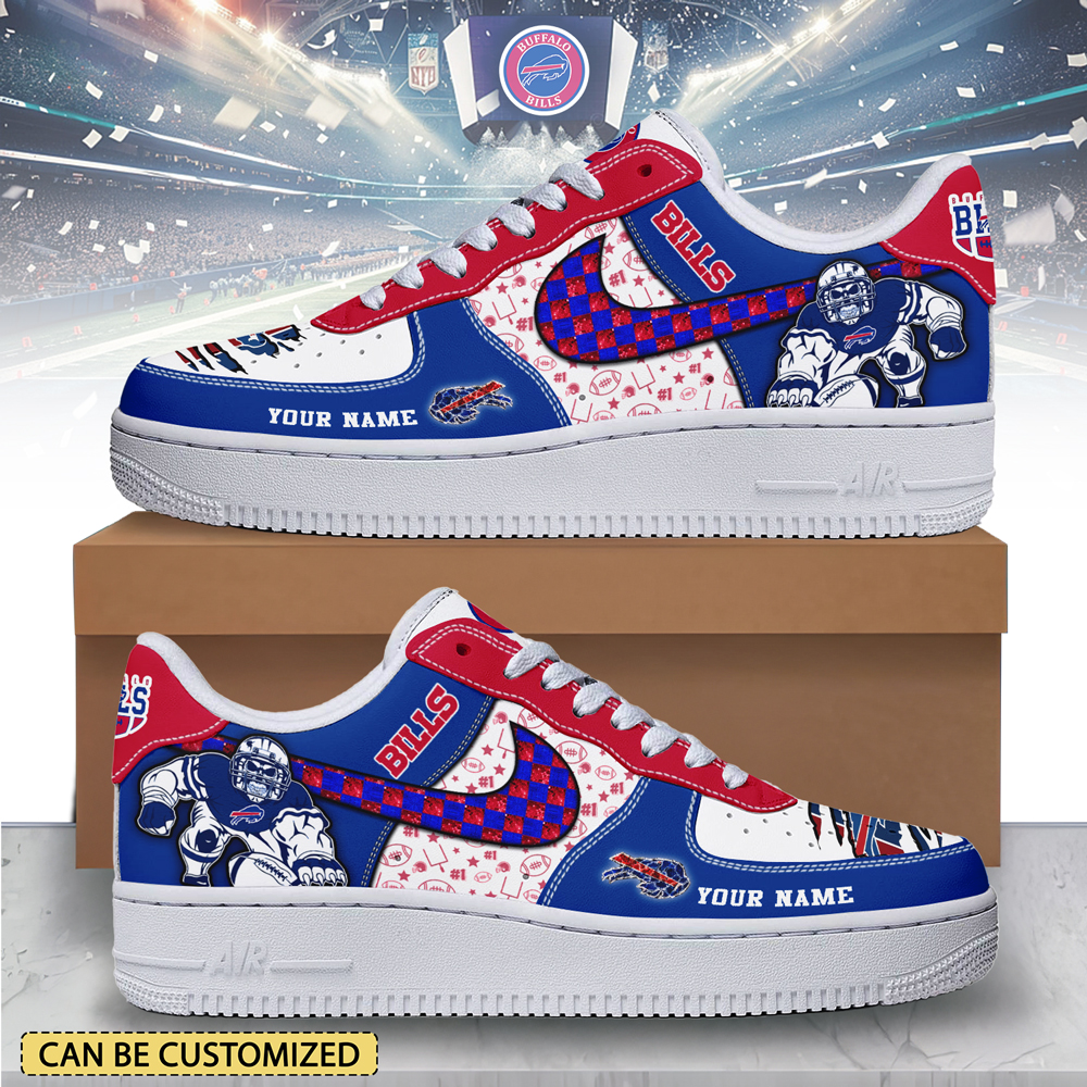 JWFancy Buffalo Bills Air Low-Top Sneakers Shoes For Men And Women