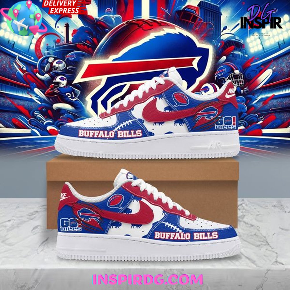 JWFancy Buffalo Bills Air Low-Top Sneakers Shoes For Men And Women