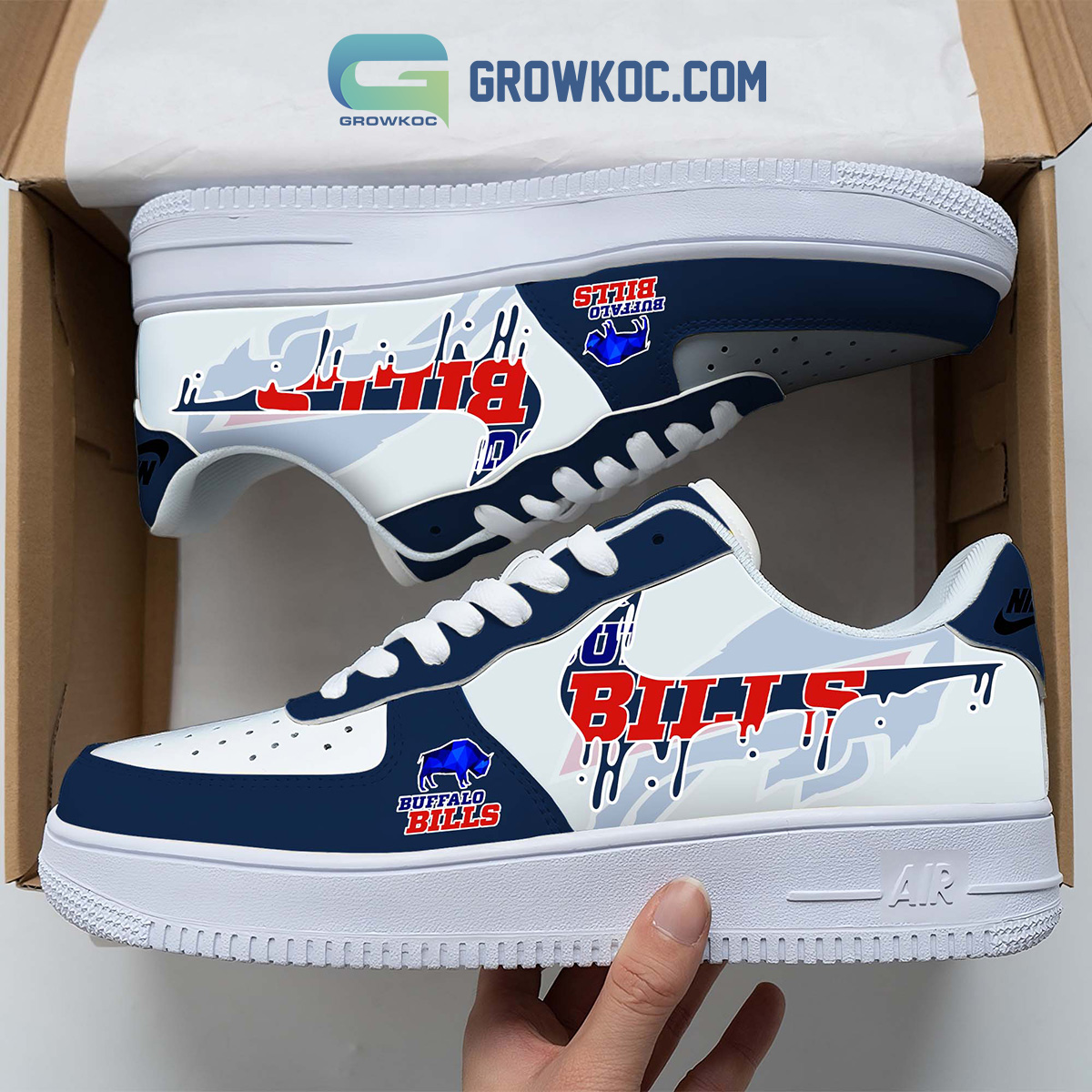 JWFancy Buffalo Bills Air Low-Top Sneakers Shoes For Men And Women