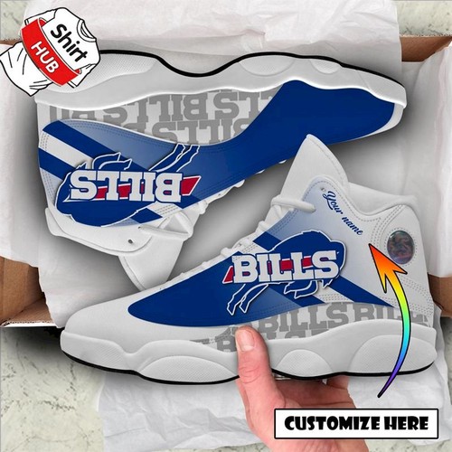 JWFancy Buffalo Bills AJ13 Sneakers Shoes For Men And Women