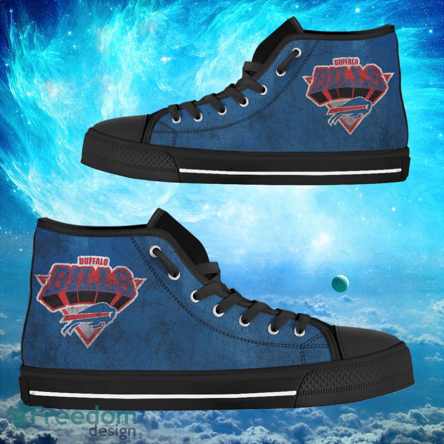 JWFancy Buffalo Bills High Top Canvas Sneakers Shoes For Men And Women