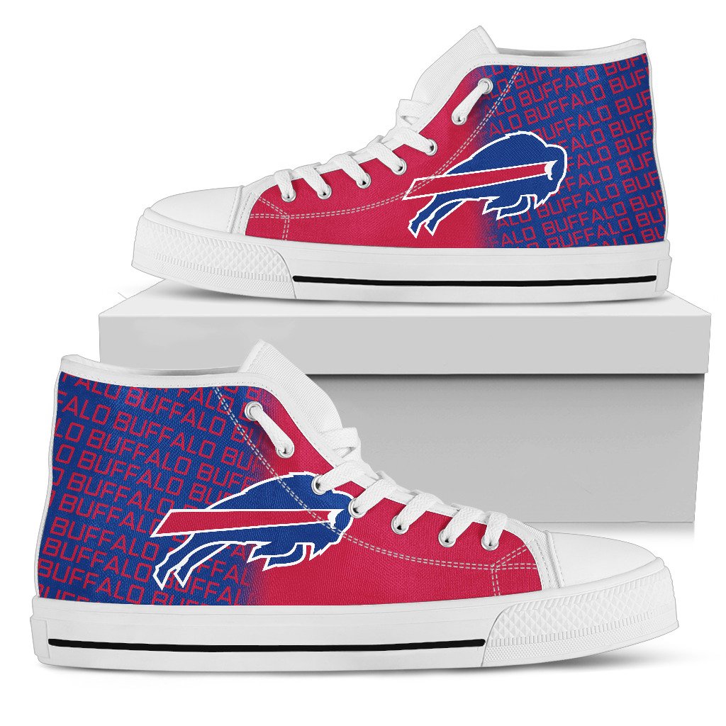 JWFancy Buffalo Bills High Top Canvas Sneakers Shoes For Men And Women