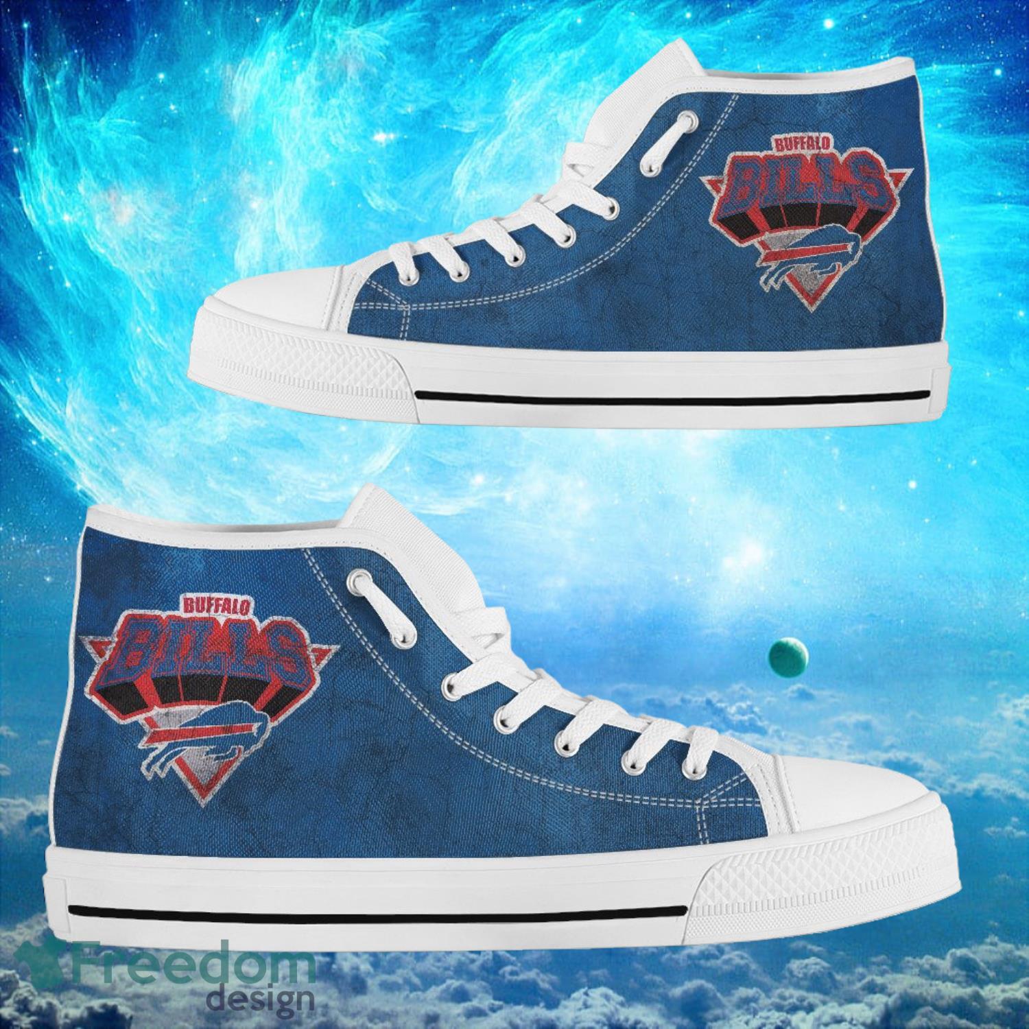 JWFancy Buffalo Bills High Top Canvas Sneakers Shoes For Men And Women