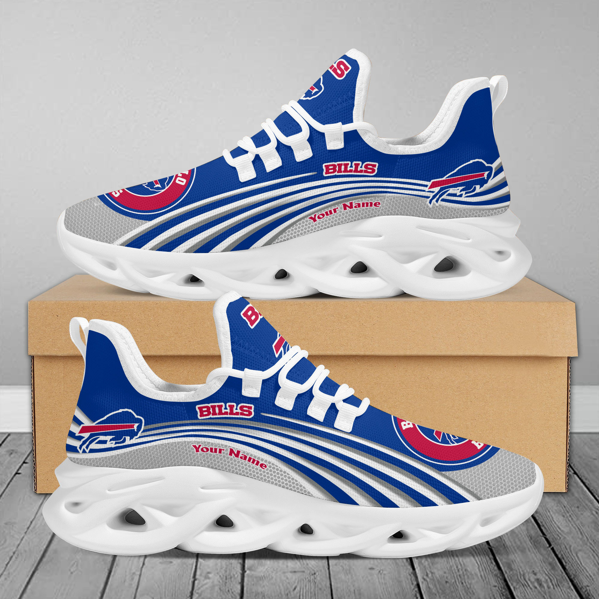 JWFancy Buffalo Bills Max Soul Shoes Sneakers For Men And Women