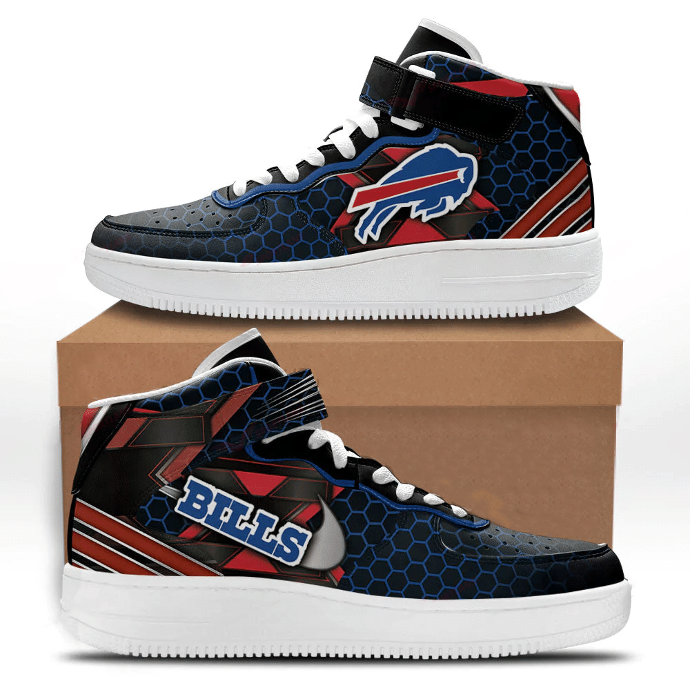 JWFancy Buffalo Bills NFL Air Low-Top Sneakers Shoes For Men And Women