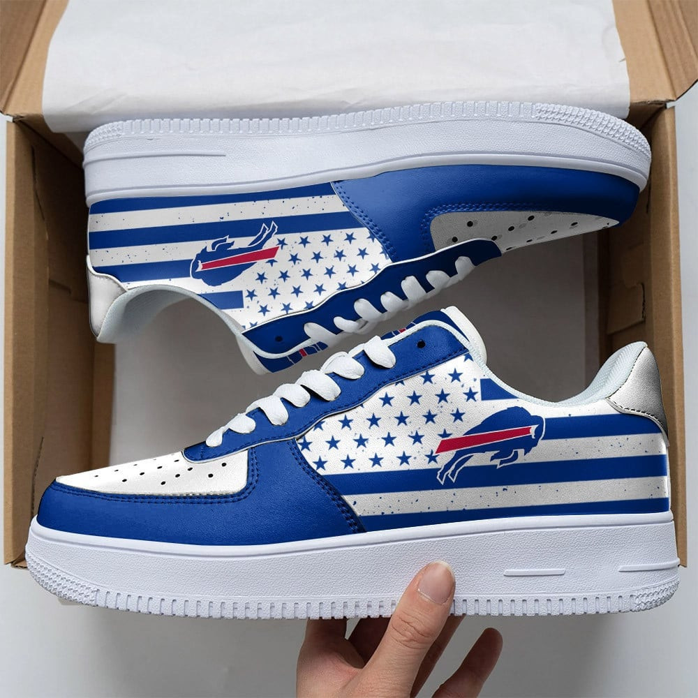 JWFancy Buffalo Bills NFL Air Low-Top Sneakers Shoes For Men And Women