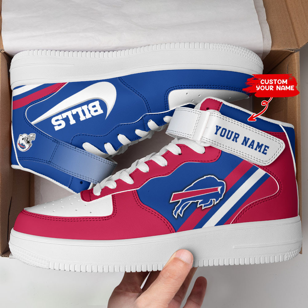 JWFancy Buffalo Bills NFL Air Low-Top Sneakers Shoes For Men And Women