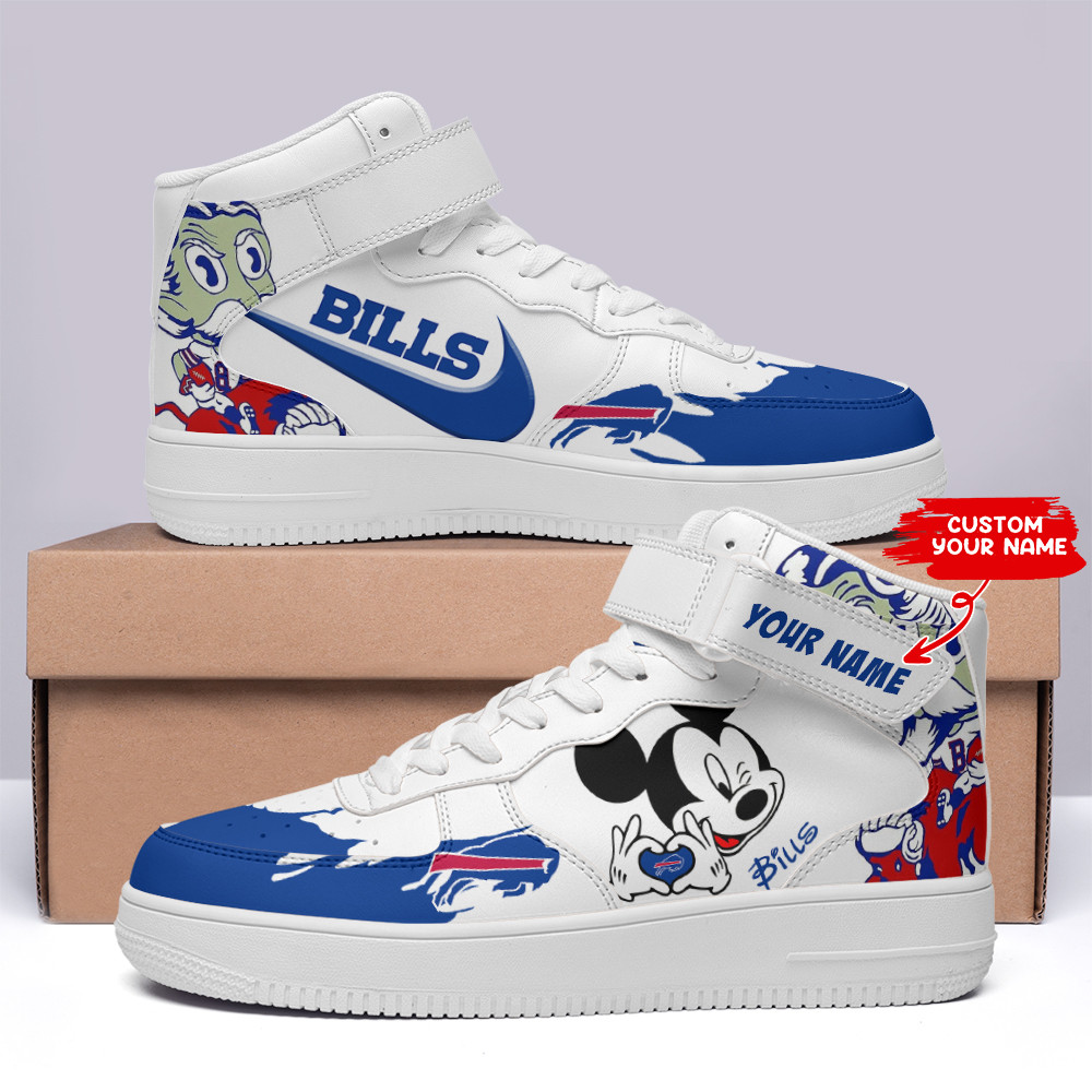 JWFancy Buffalo Bills NFL Air Low-Top Sneakers Shoes For Men And Women