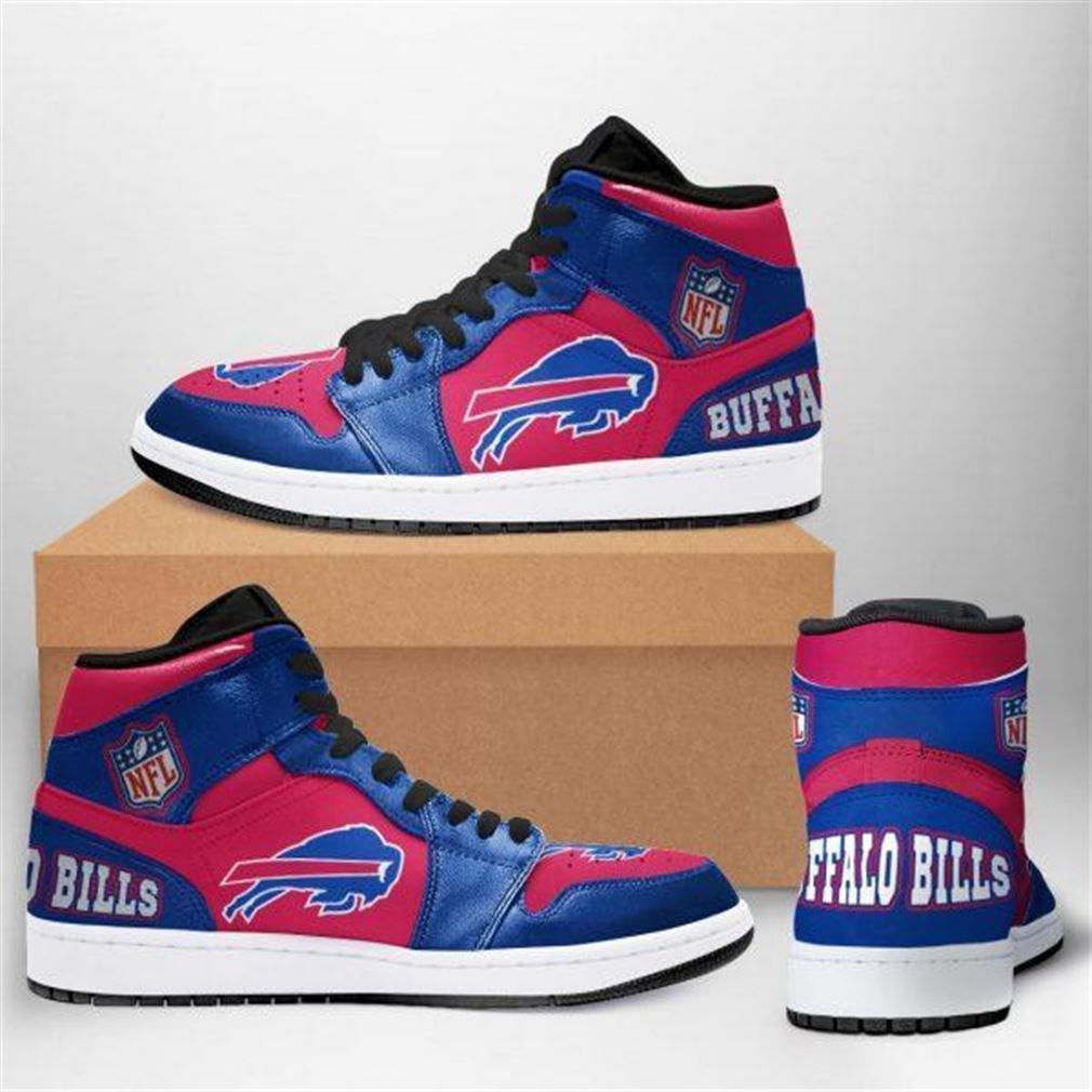 JWFancy Buffalo Bills NFL AJ1 High Sneakers Shoes For Men And Women