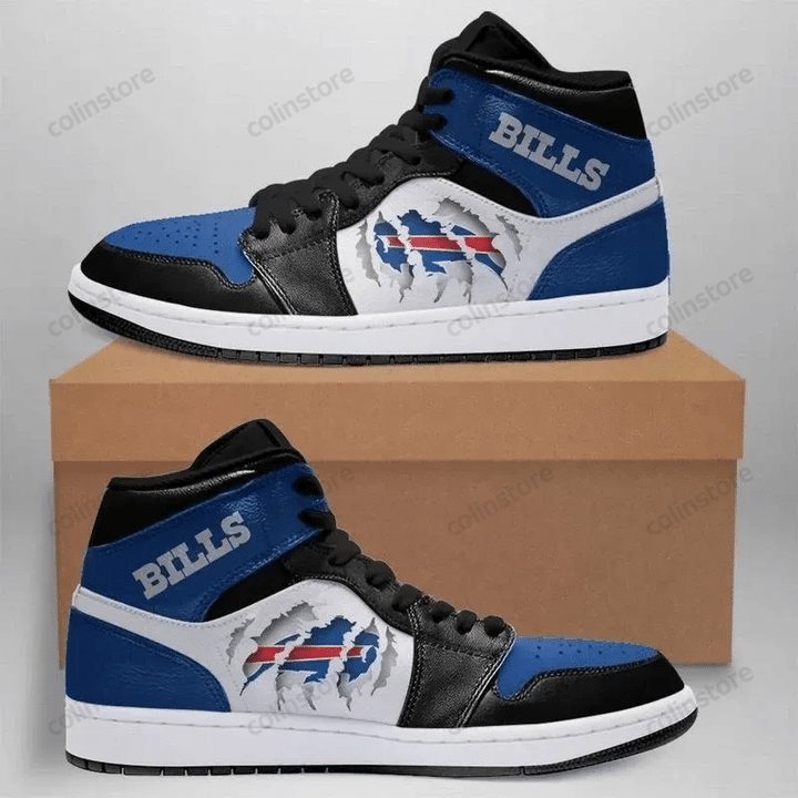 JWFancy Buffalo Bills NFL AJ1 High Sneakers Shoes For Men And Women