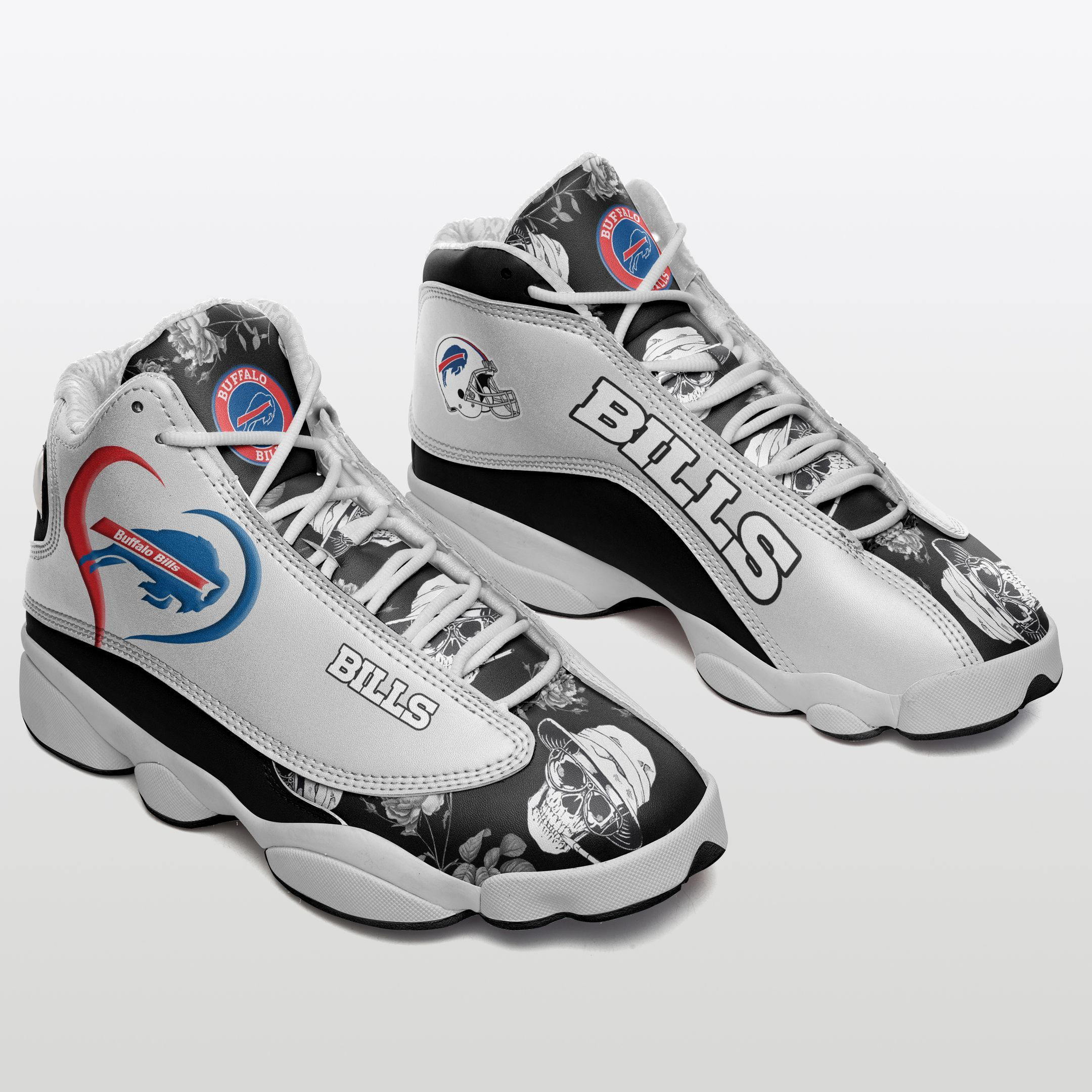JWFancy Buffalo Bills NFL AJ13 Sneakers Shoes For Men And Women