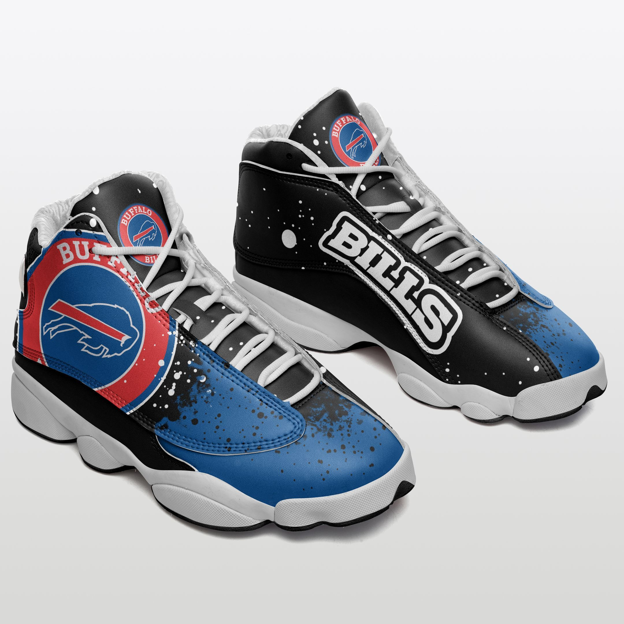 JWFancy Buffalo Bills NFL AJ13 Sneakers Shoes For Men And Women