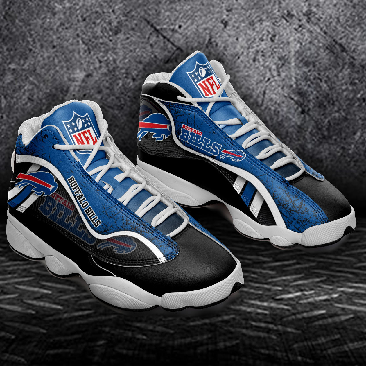 JWFancy Buffalo Bills NFL AJ13 Sneakers Shoes For Men And Women