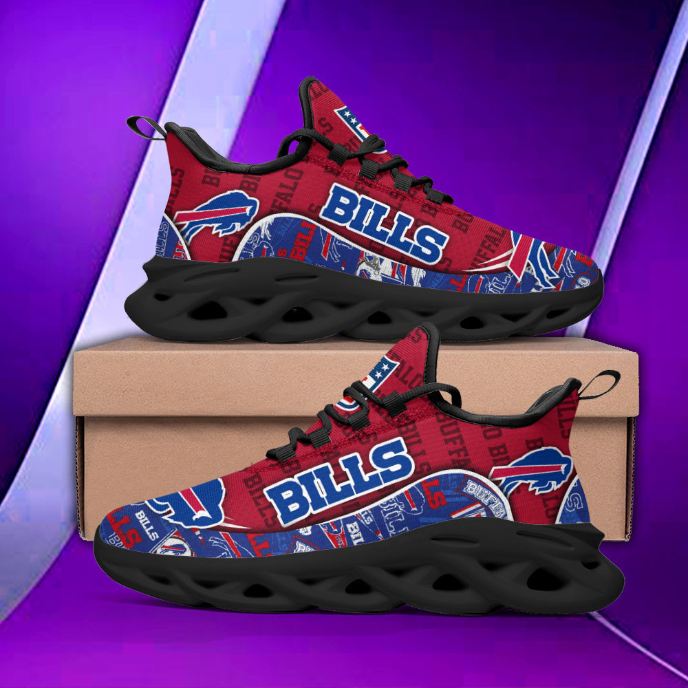 JWFancy Buffalo Bills NFL Max Soul Shoes Sneakers For Men And Women