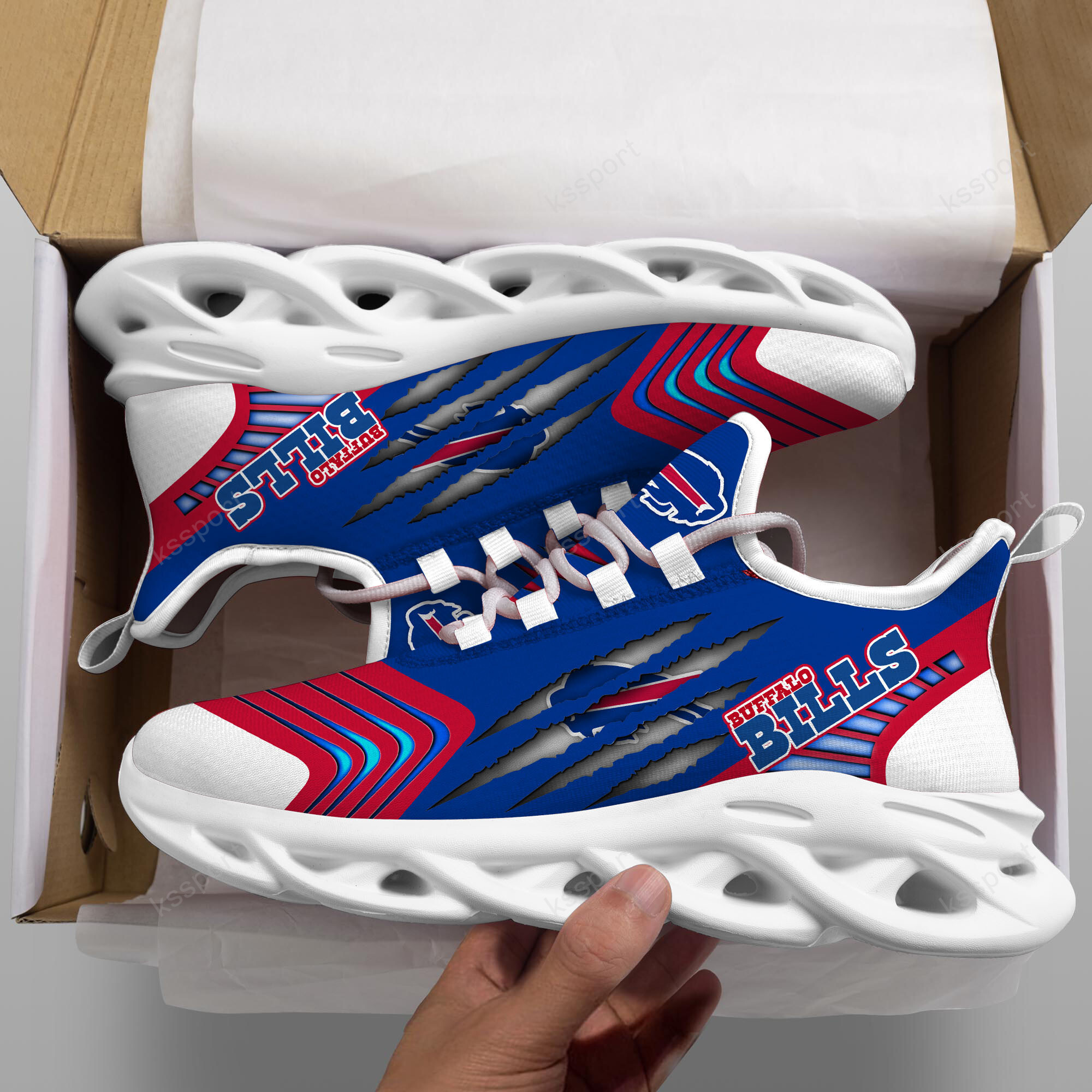 JWFancy Buffalo Bills NFL Max Soul Shoes Sneakers For Men And Women