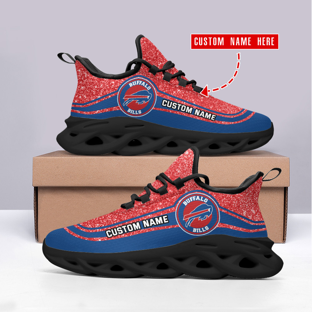 JWFancy Buffalo Bills NFL Max Soul Shoes Sneakers For Men And Women
